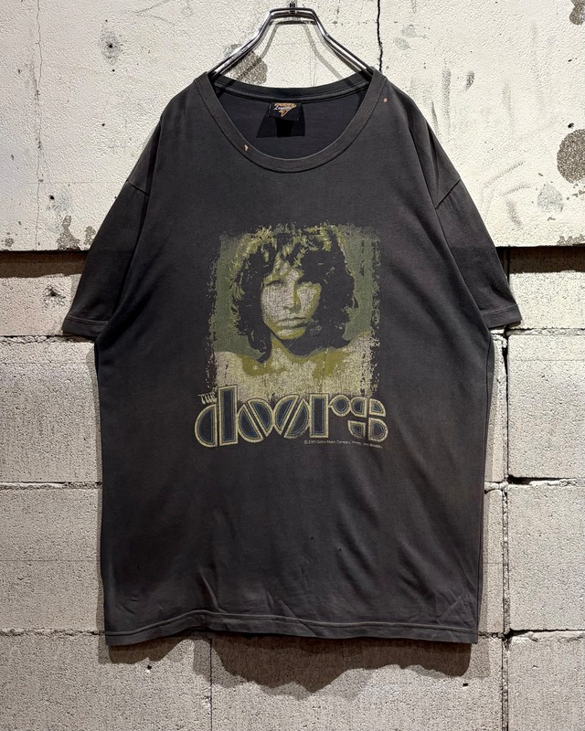 【Caka otto】00's “The Doors” Good Fade Loose T-Shirt