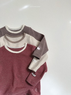 【予約/特典】atomeme / Arden Stripe T
