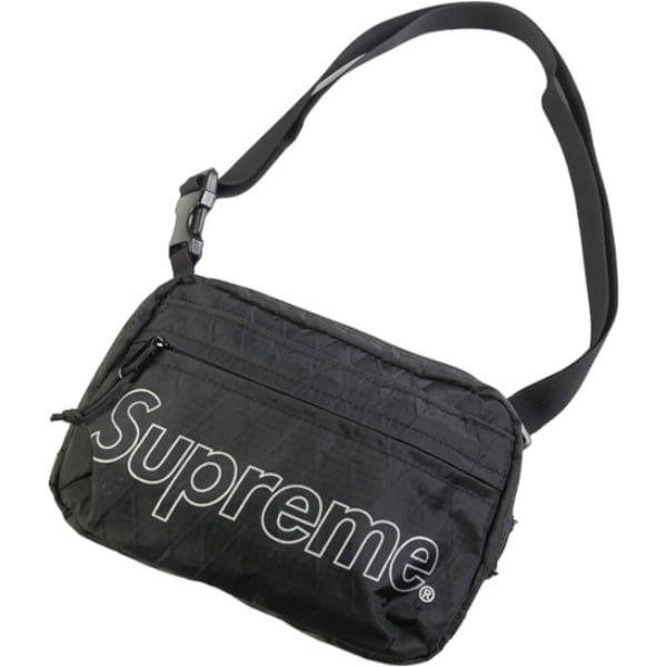 18aw 黒 Supreme Shoulder Bag