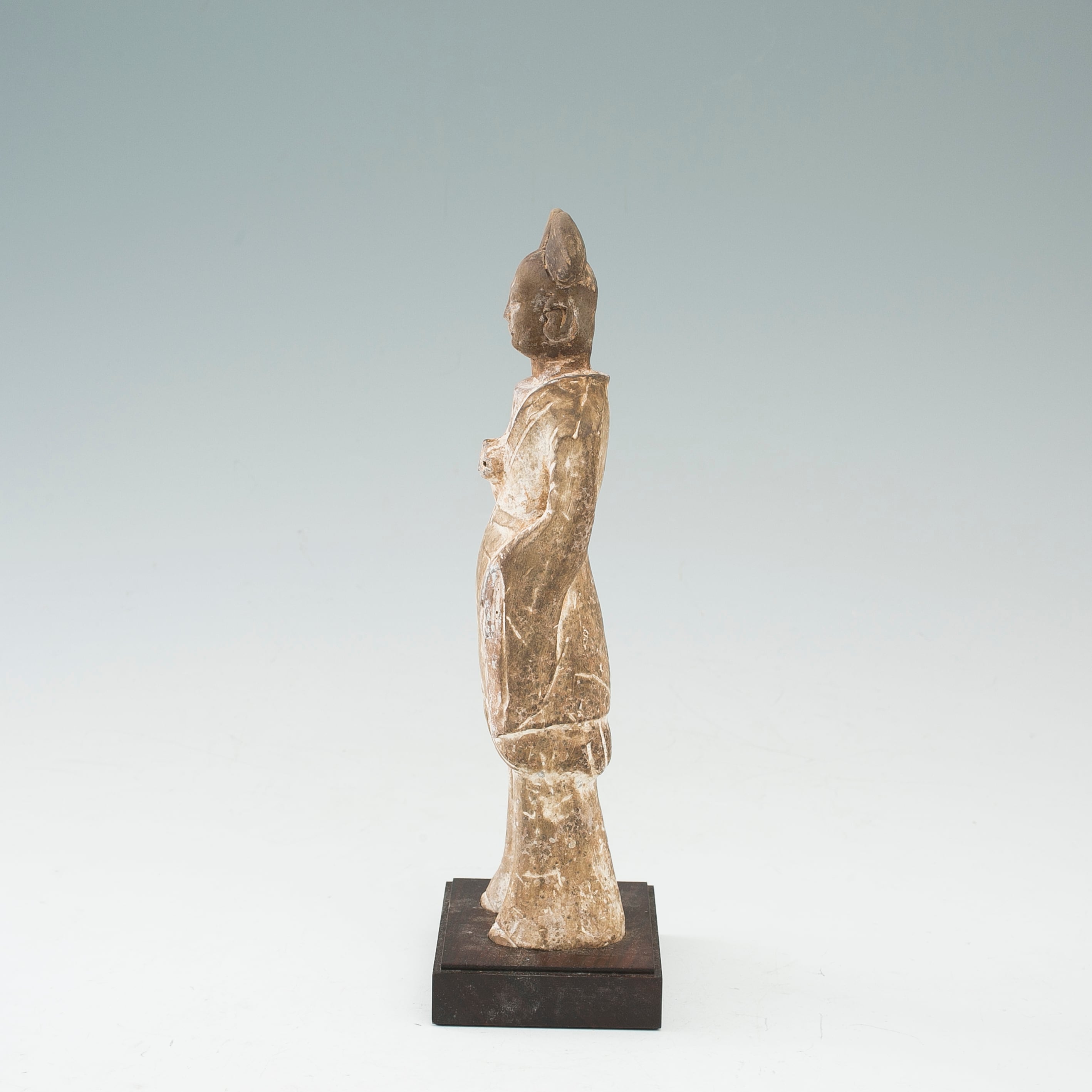 古代中国美術品　北斎時代人物俑 人物俑 婦女立俑 立女俑 東洋陶磁 中国陶磁 置物 オブジェ インテリア
