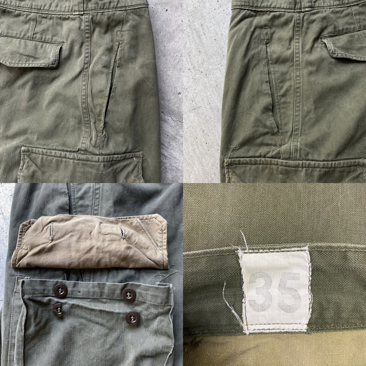 60s イギリス軍 フィールドパンツ カーゴパンツ1952パターン 1960 