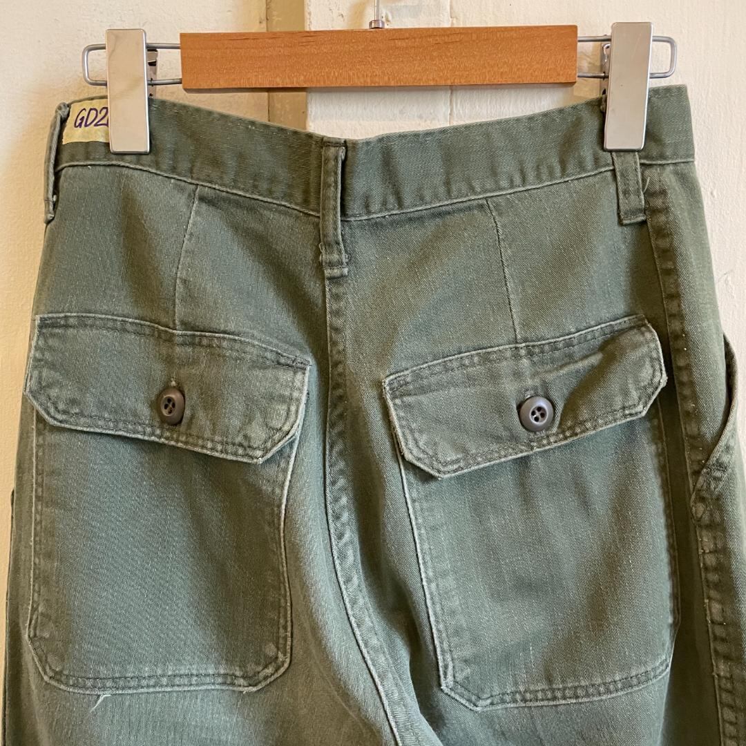 GD269 US ARMY 米軍 アメリカ軍 ベイカーパンツ 70s OG107