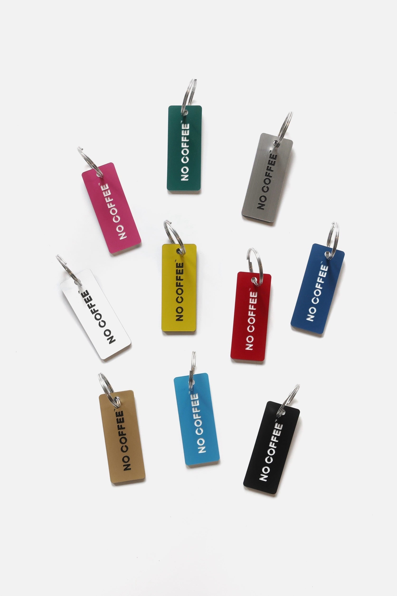 NO COFFEE アクリルプレートKEY RING | NO COFFEE