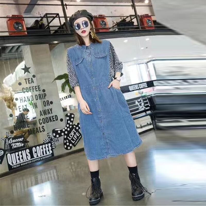 薄手スリムドレス 大きめサイズ スプリング 春物 ステッチ ミックスインファッション53916091248