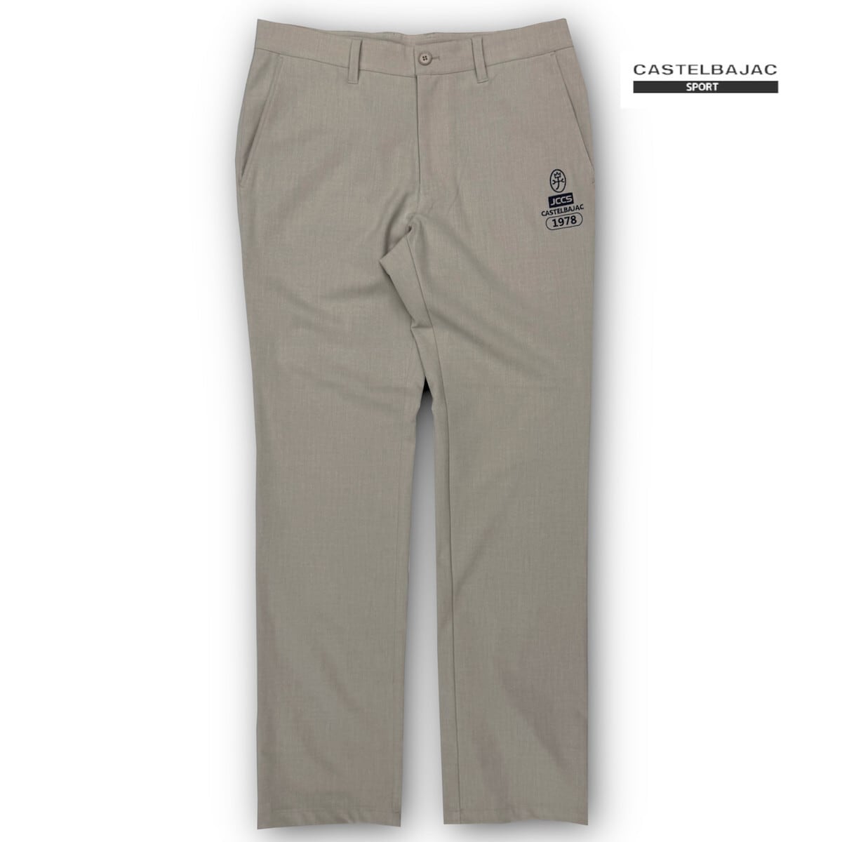 サスティナブルTR刺繍入り長PT カステルバジャックスポーツ 秋冬