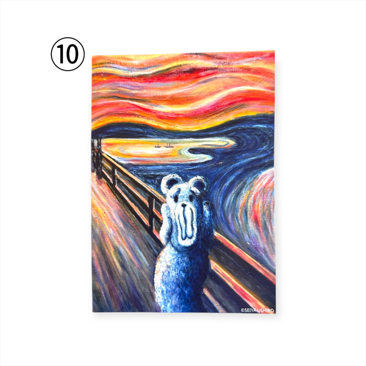 熊五郎のポストカード3枚セット(A5サイズ)