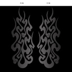 閻王 BLACK×GRAY & Gradation Zip-up Hoodie