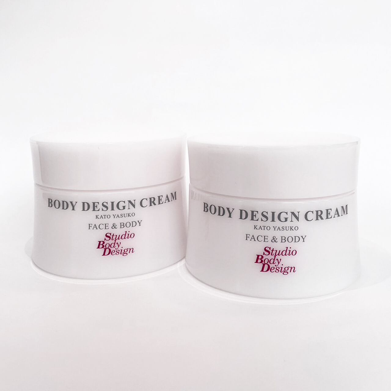 【期間限定特別価格!!2個セット販売!!】加藤康子 BODY DESIGN CREAM ボディデザインクリーム-FOR FACE & BODY-