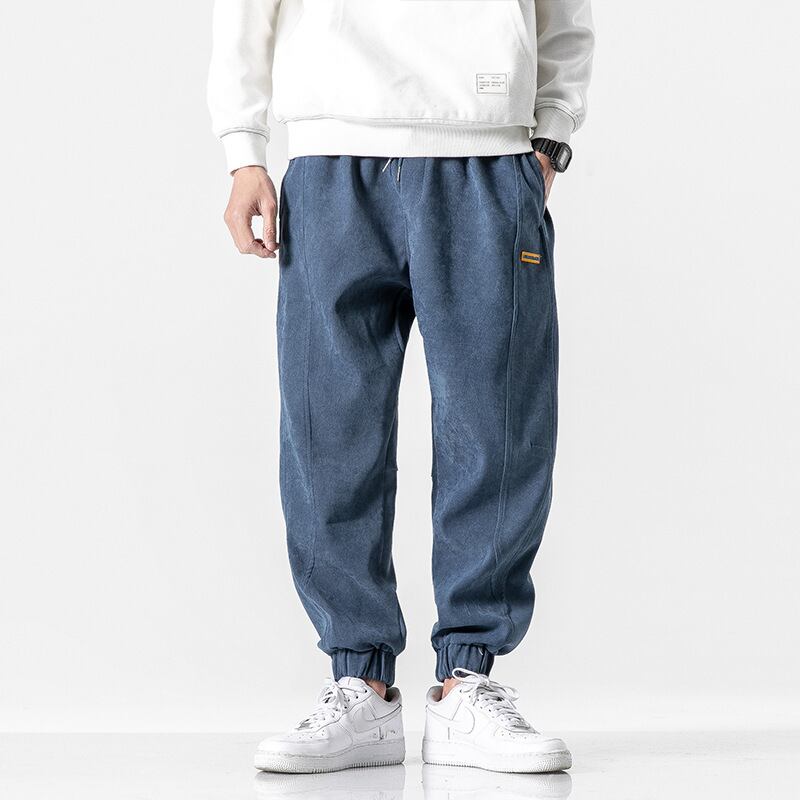 【新作】【送料無料】 Yidao、ヴィンテージの秋の服、カジュアルなオーバーオール、メンズのトレンディなレギンスパンツ、ファッションブランドのシンプルで用途の広いパンツメンズ-アリババ オータム 秋物 ビンテージ hip6-161134691078444