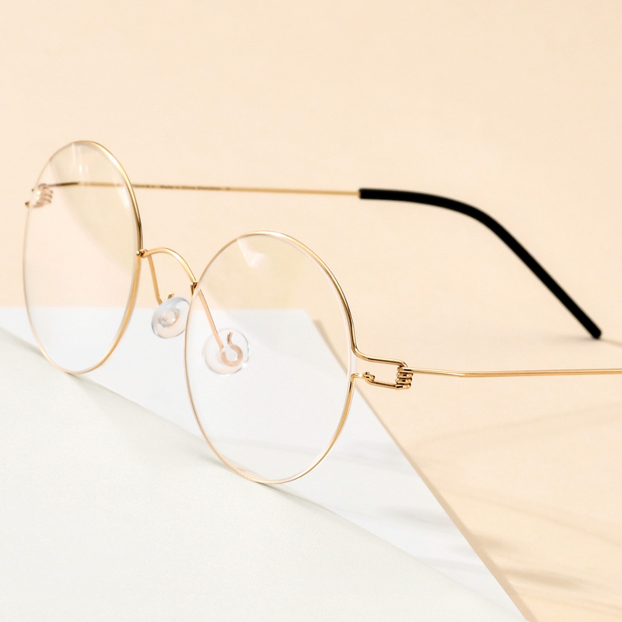 Screwless Titanium Glasses  -round- / スクリューレス チタン メガネ -ラウンド-