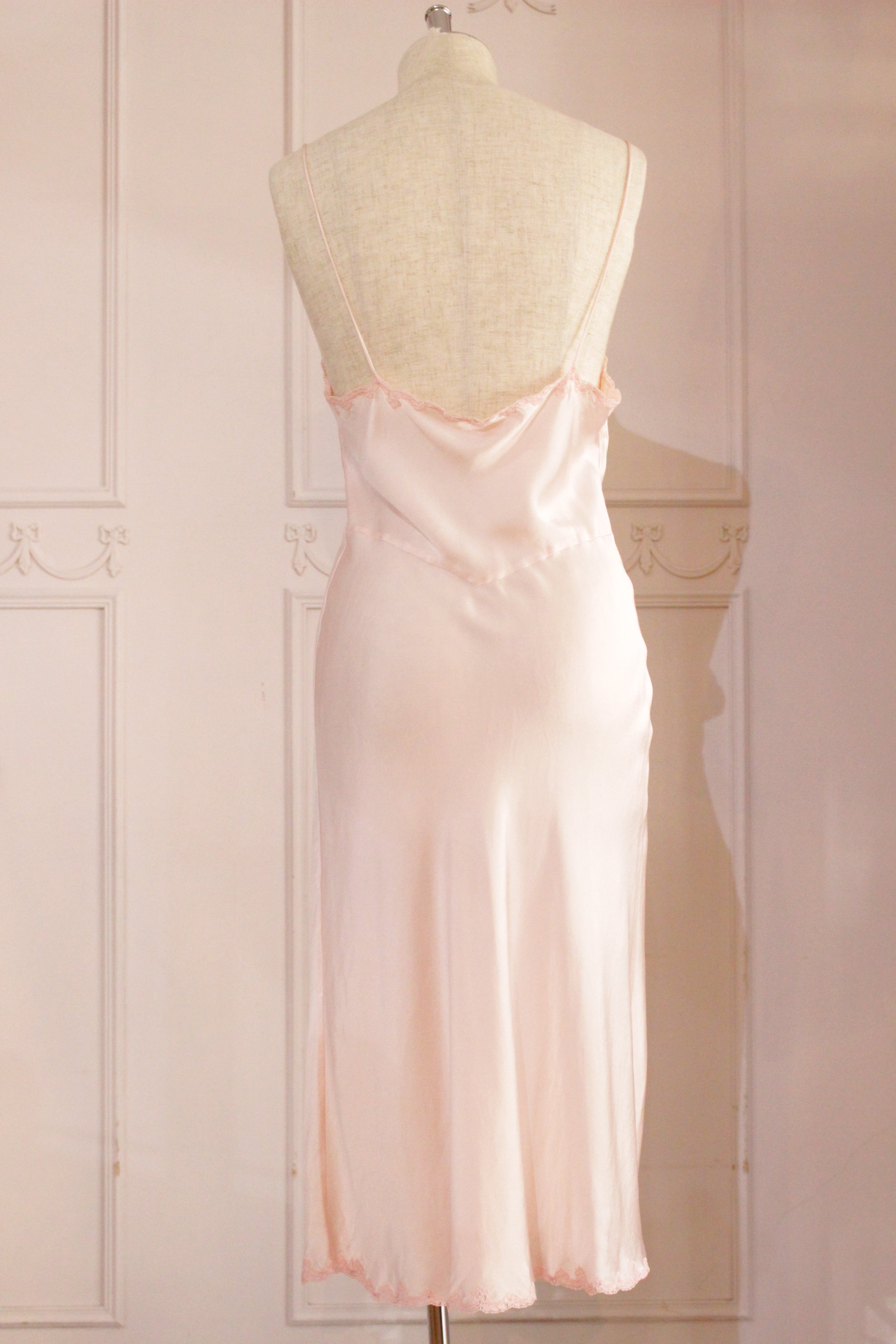 Laperla シルクスリップドレス lot20514 | lila