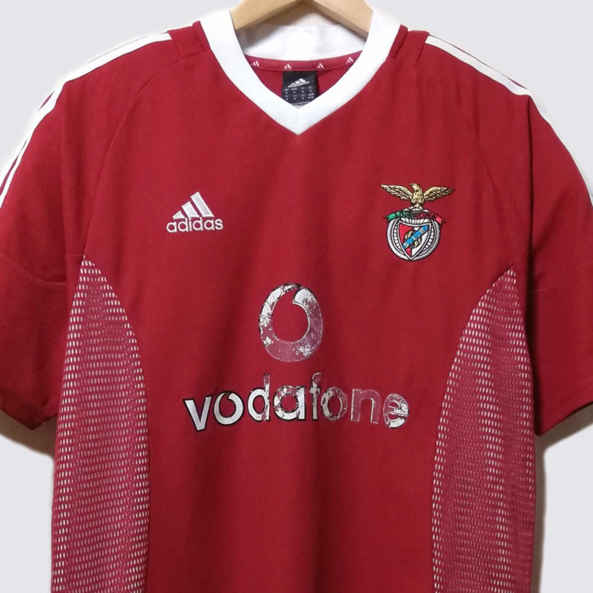 USED】ベンフィカ 2002-03 adidas サード/UEFA半袖 ユニフォーム 