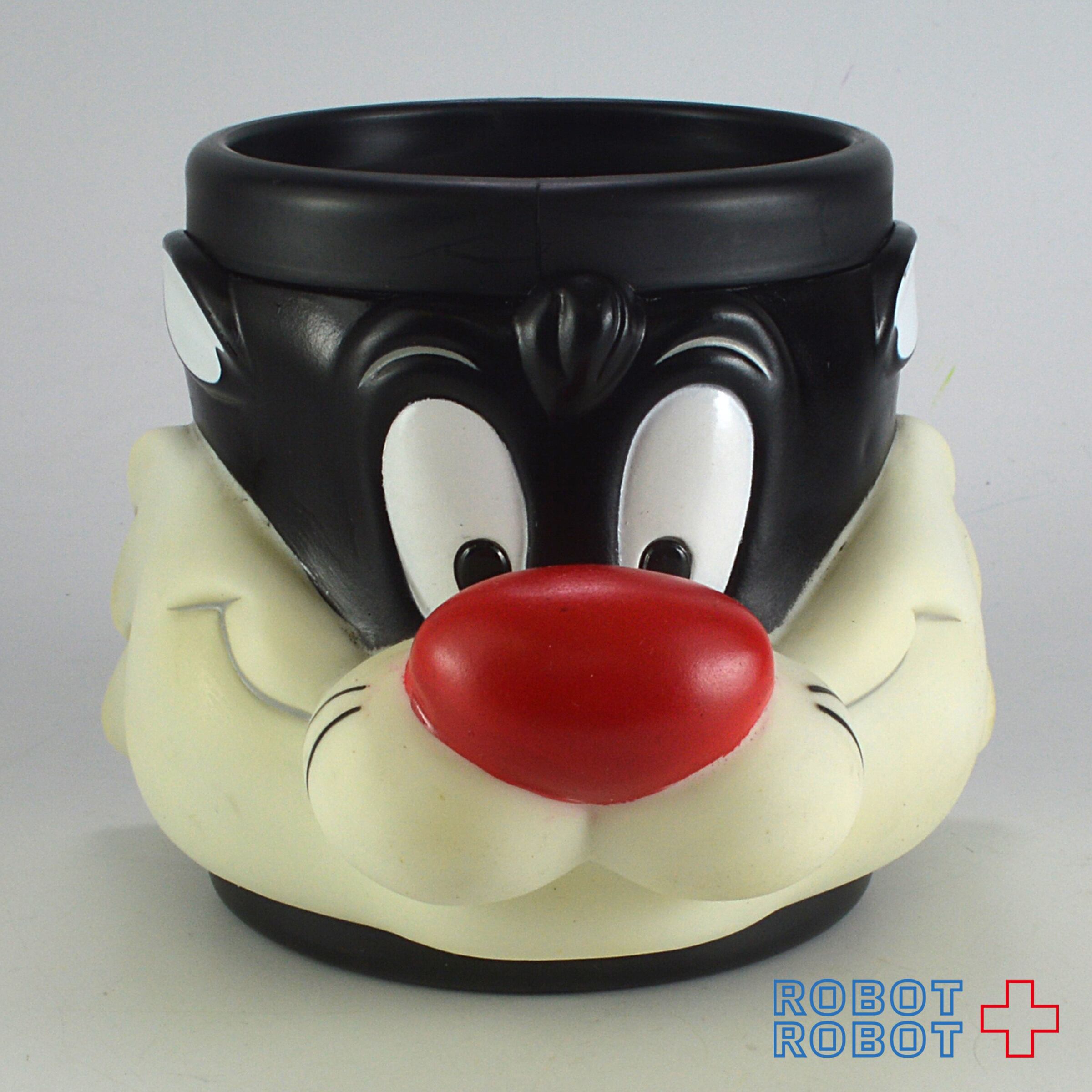 ルーニーテューンズ 3D マグカップ プラスチック製 ヴィンテージ Royne