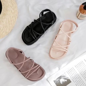 プラットフォームサンダル　A0416