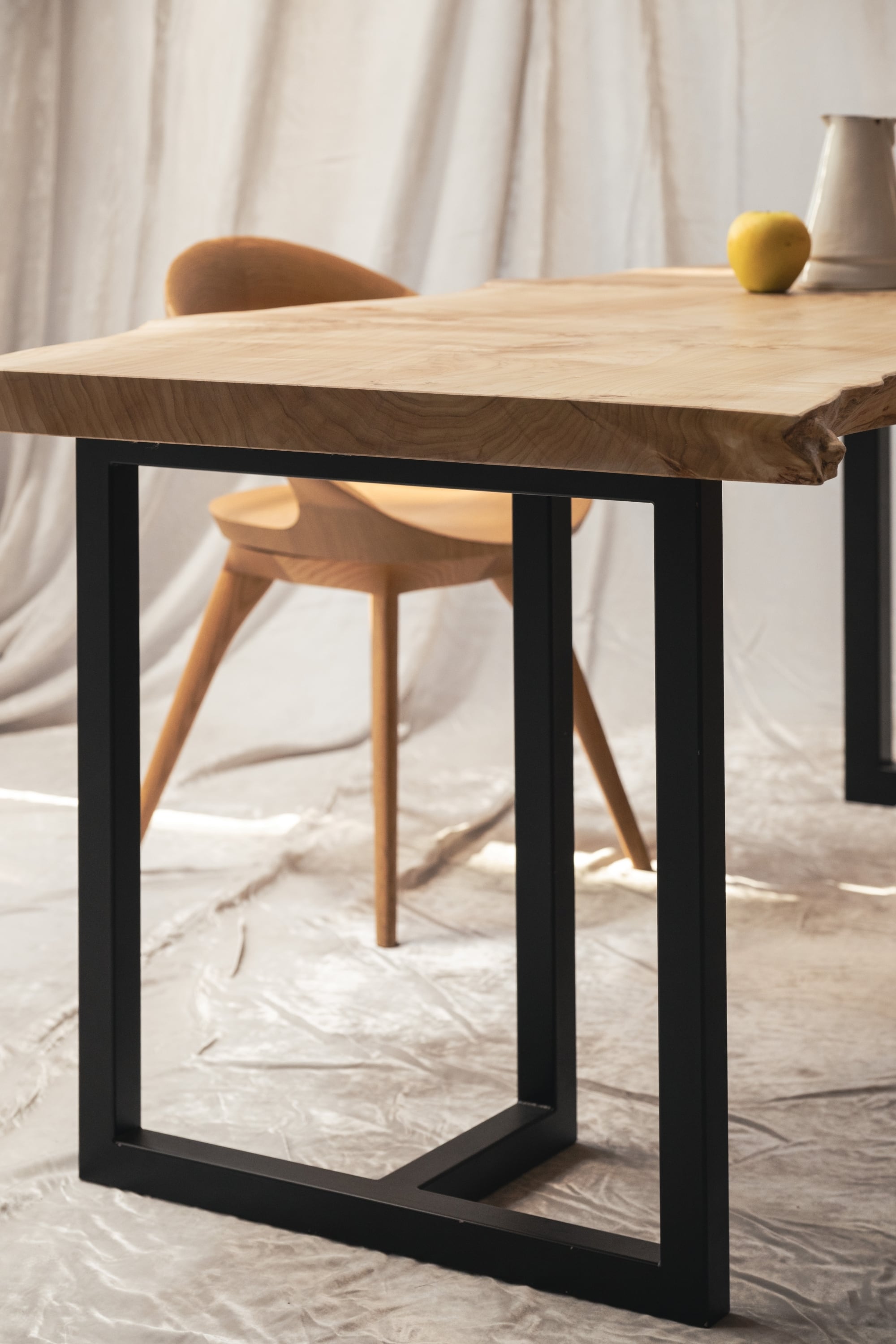 ポプラ_1900×710-750×50_青山店_テーブル天板/一枚板 242243 t001