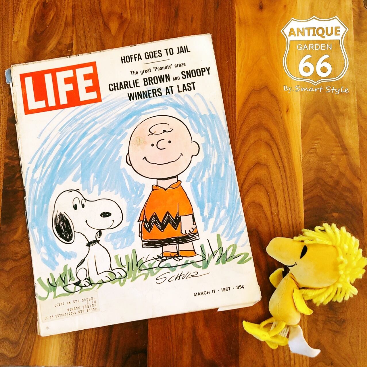 送料込】LIFE スヌーピー SNOOPY PEANUTS ピーナッツ ライフ マガジン