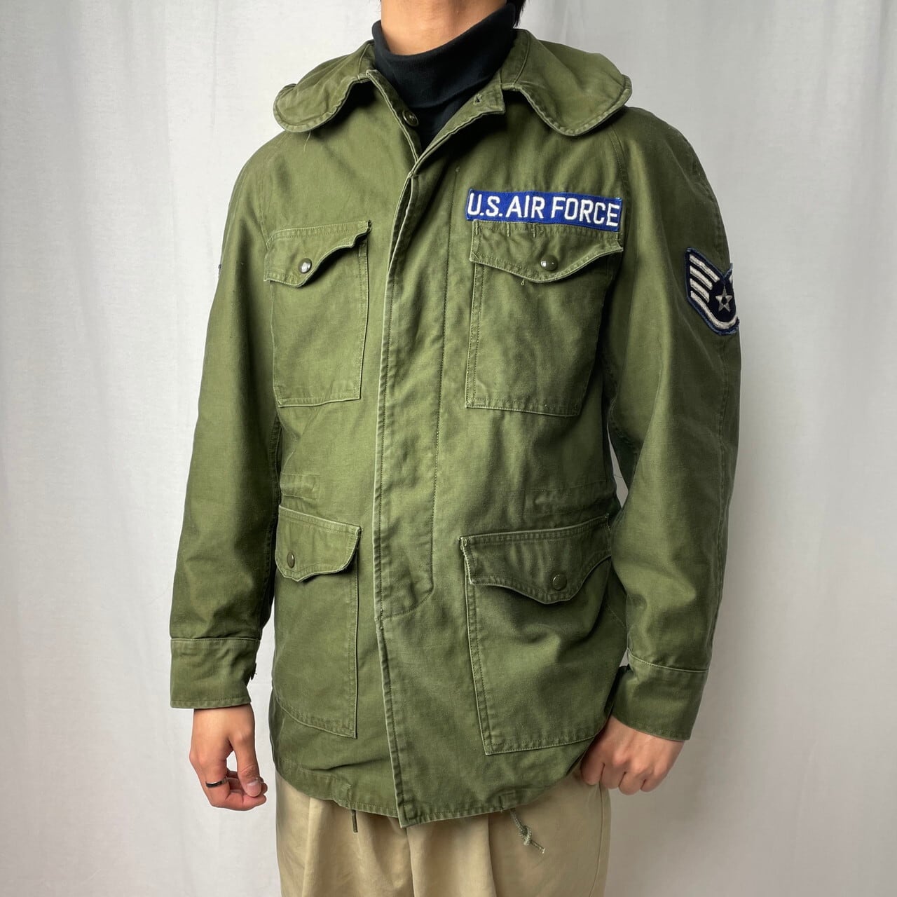 60年納品 60年代 黒タグ U.S.AIR FORCE 米軍実品 キャトル