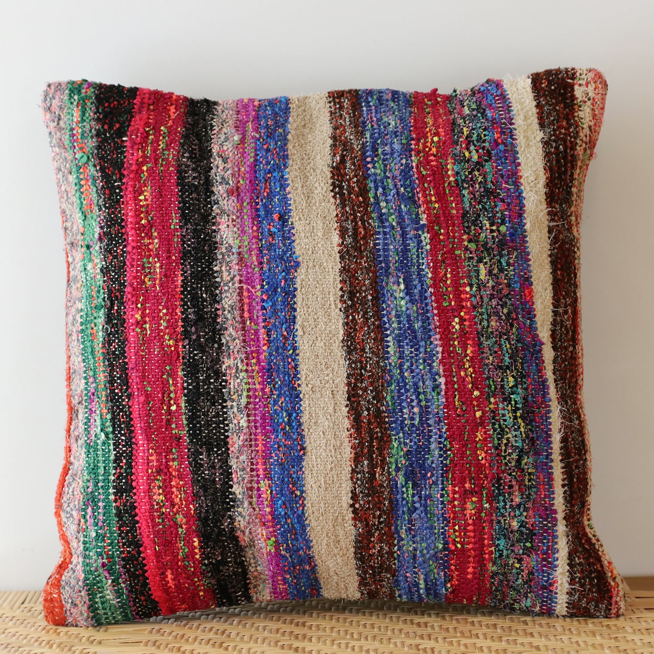 裂織クッション | +ROGOBA