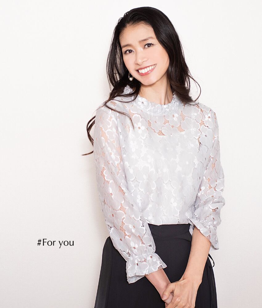 花レースに彩られたトップス_a0011803010