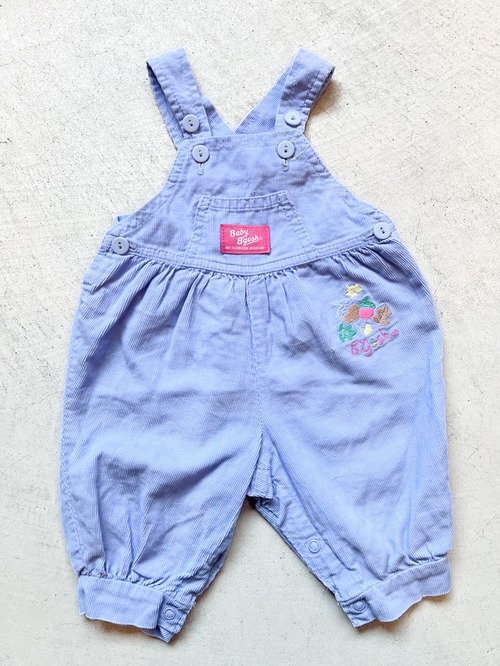 【50-60cm】VINTAGE 80'S  オシュコシュ コーデュロイ オーバーオール【b223】