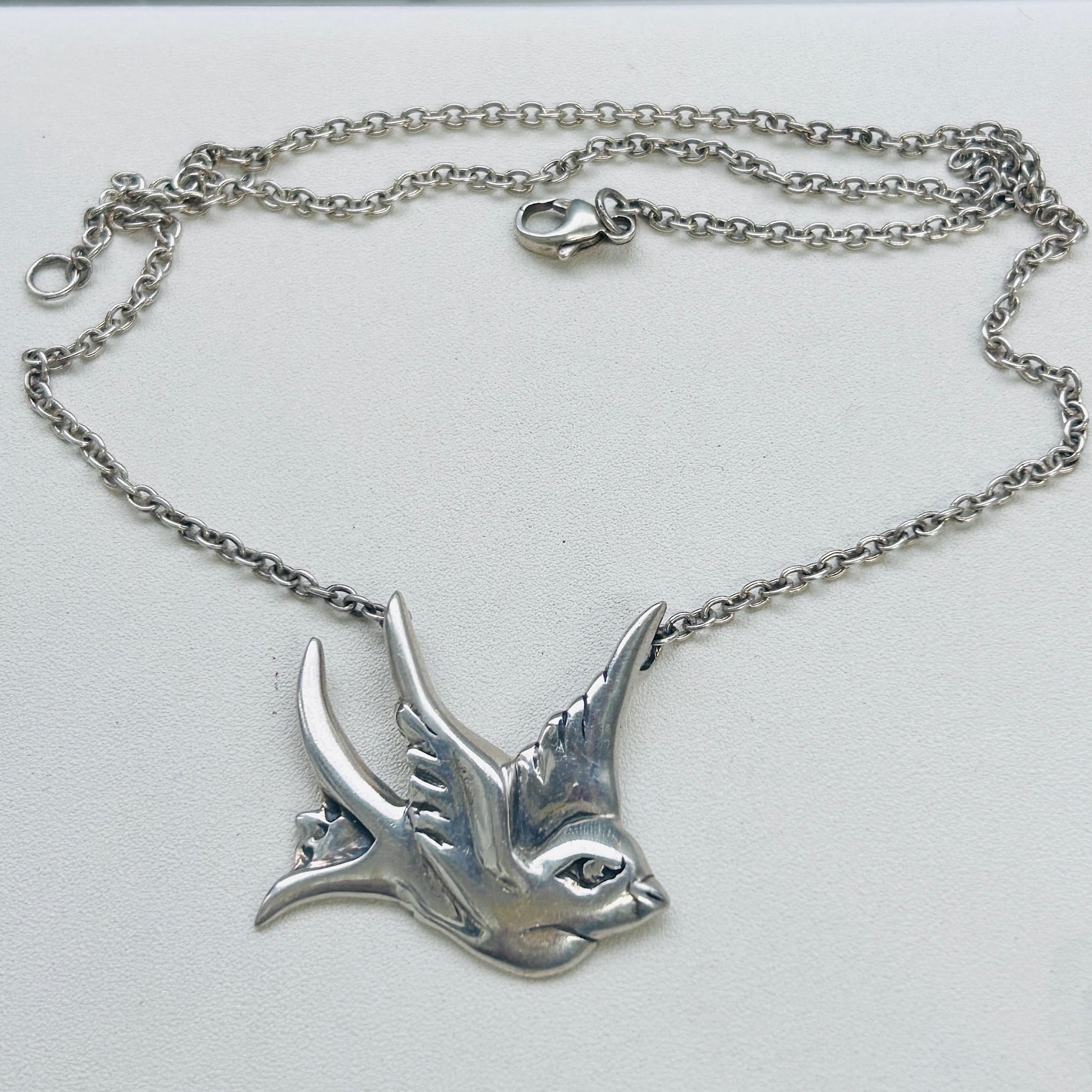 vintage 2015 The Great Frog Swallow 両吊りペンダントネックレス