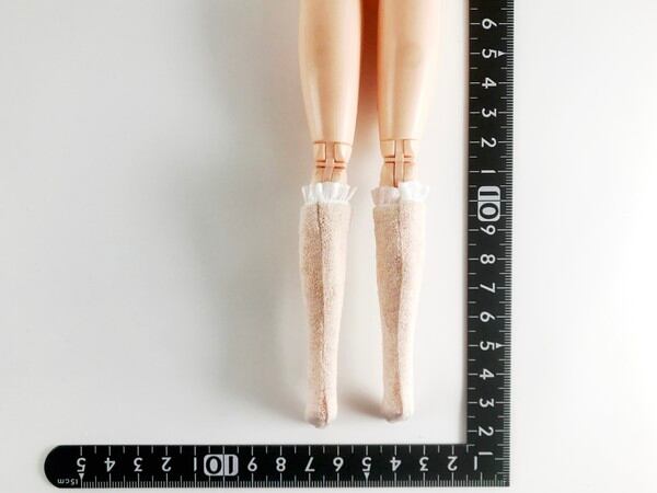 ドールアクセサリ 1/6 女性用 靴下 ストッキング ライトピンク TKDG23G86-4 - 画像2