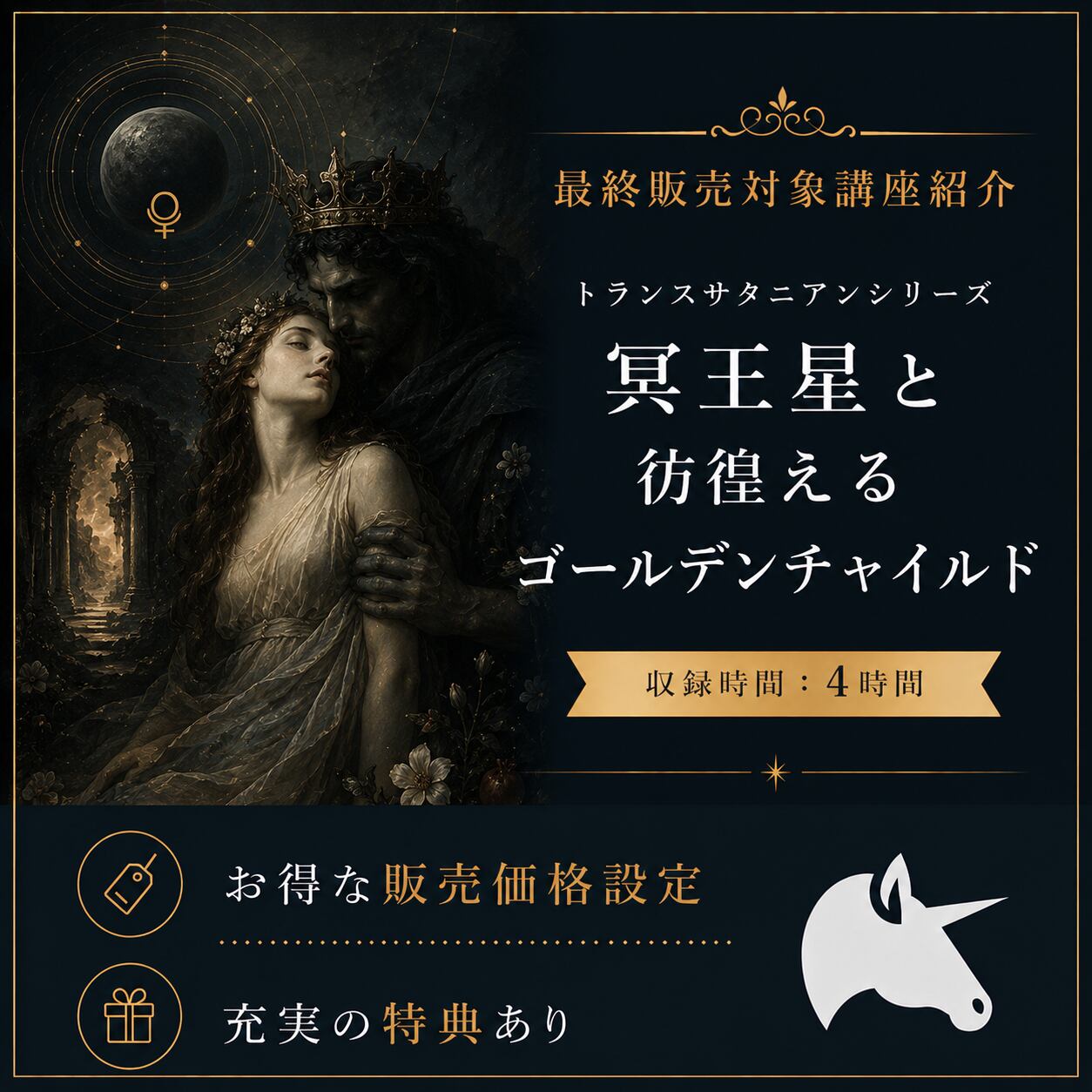 単品:トラサタシリーズ 冥王星と彷徨えるゴールデンチャイルド