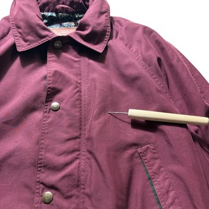 vintage SALVATORE FERRAGAMO bordeaux color drizzler jacket