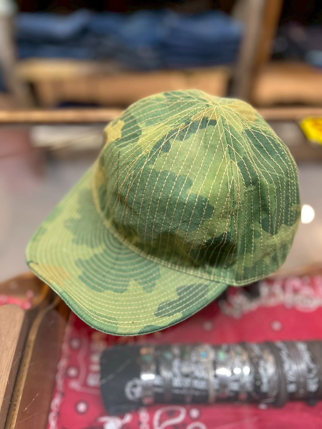 帽子 Kitzfitz handmade camo cap MODZ® Camo Rope Baseball Cap