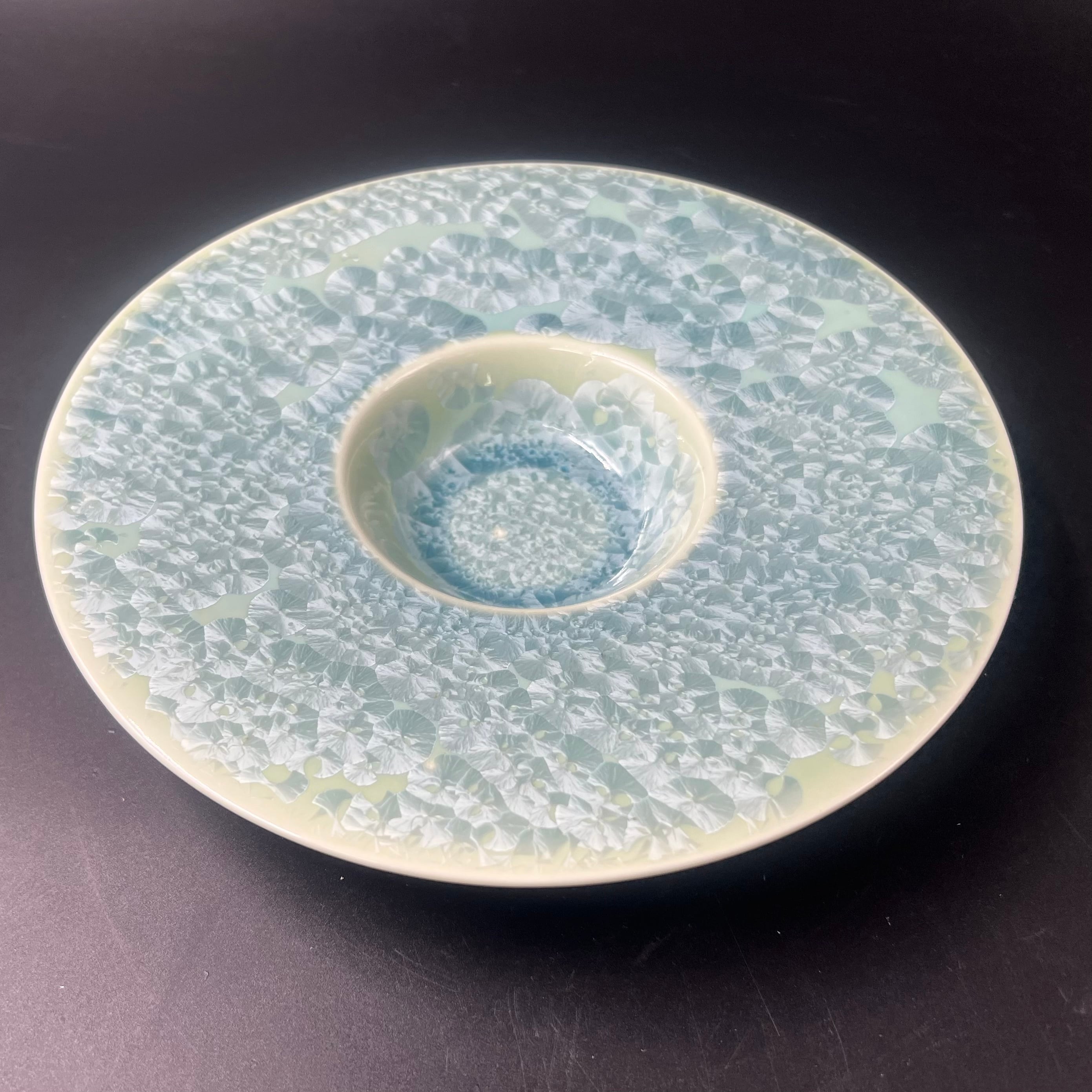 ノーブランド品京焼清水焼陶葊陶あん絵皿飾り皿高級食器
