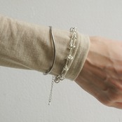 7/17(木)新作発売*stainless wave bangle