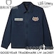 BRIXTON ブリクストン ジャケット メンズ ワークジャケット ガレージジャケット コットンジャケット GOODYEAR コラボ GOODYEAR TRADEMARK LW JACKET - WASHED NAVY 03493 26SP 日本代理店正規品