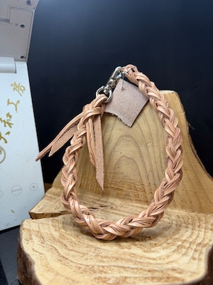 ウォレットロープ(4本丸編み・ピンスト唐草)