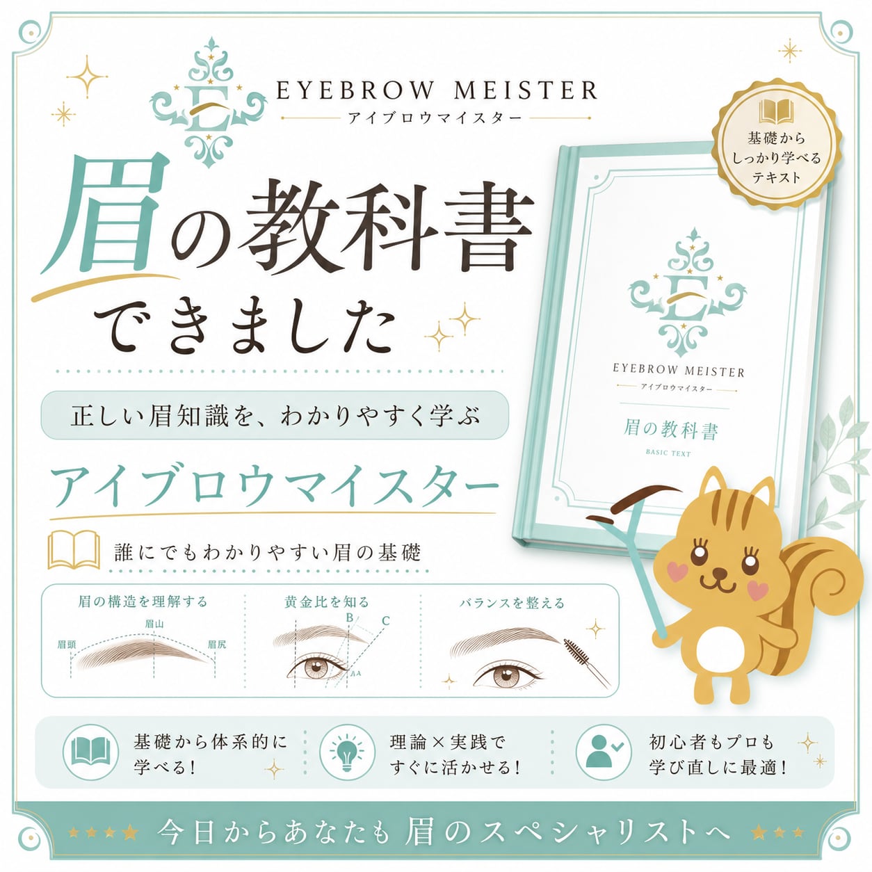 合格者版！初級アイブロウマイスターテキストダウンロード
