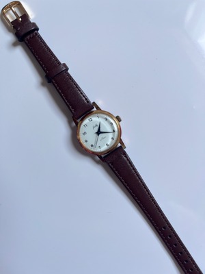 ヴィンテージ シチズン CITIZEN Jully ジュリー 17石 手巻き 腕時計 レディース｜ホワイト×ゴールド｜古着 日本製