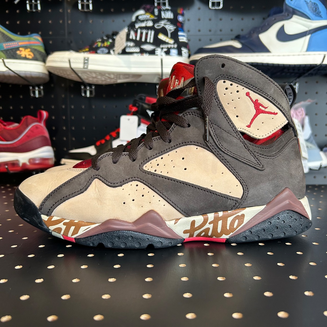 Patta × Nike Air Jordan 7 OG "Brown" US10/28cm