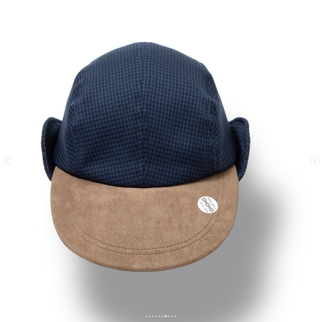 velo spica ヴェロスピカ Pluto Cap col.Navy Check プルートキャップ ベロスピカ