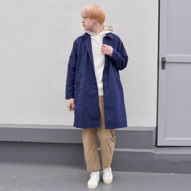 JAPAN BLUE JEANS cotton nylon Balmacaan Coat