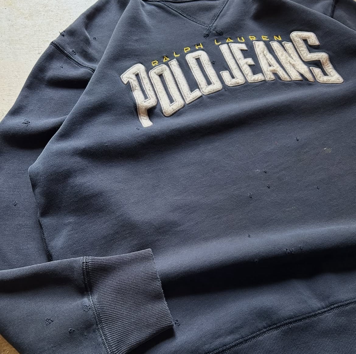 80's~90's old stussy Stock Logo Sweat “黒タグ”【下北沢店】 | Pay ID