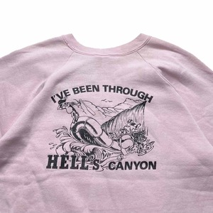 Hells Canyon デザインスウェット