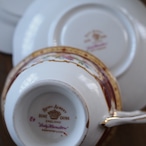 英国ロイヤルアルバート レディハミルトン希少シェイプ カップ&ソーサー おまけプレート thumbnail 9