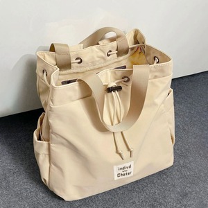 ナイロンバッグ 2way リュック トート 大容量 バッグ レディース 韓国 おしゃれ 大人 カジュアル 巾着トート かわいい 通勤 通学 軽量 A4 大人可愛い 大人女子