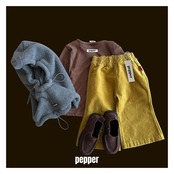 【取寄】PEPPER ソルトバラクラバ FREE｜冬服｜韓国子供服