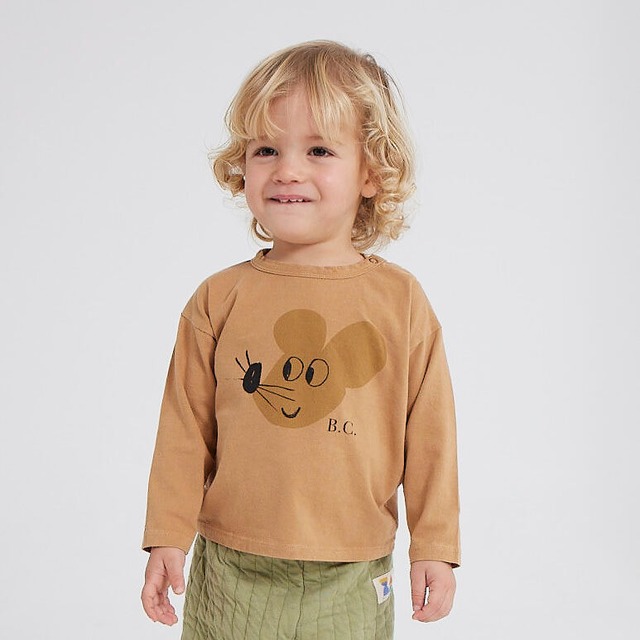 BOBO CHOSES / 23AW / Baby Mouse T-shirt / ロンTee