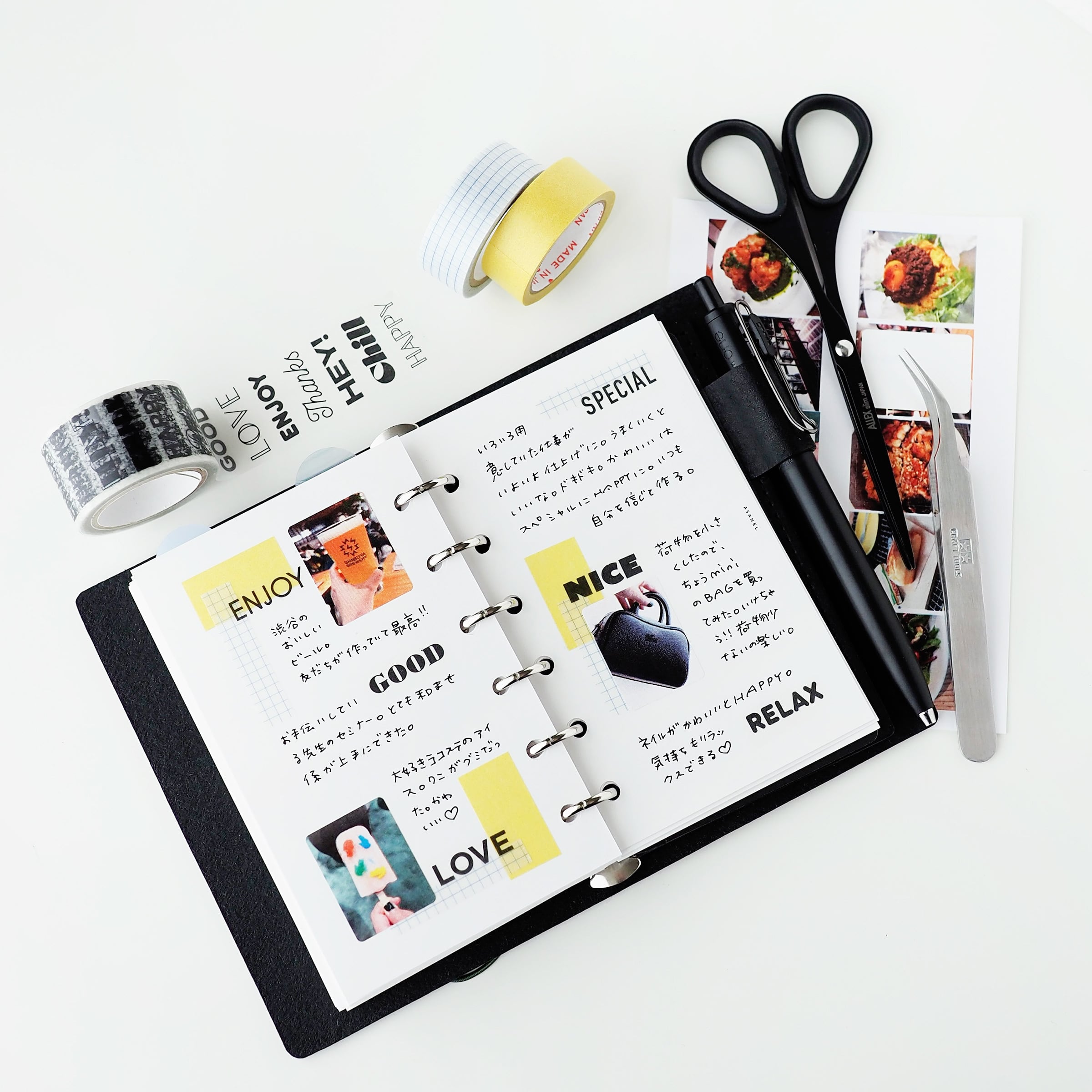 CMT-001 ｜25mm｜透明マステ｜hattel | ASANEL