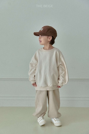 【予約】the beige Spring Cut Sweatshirt
