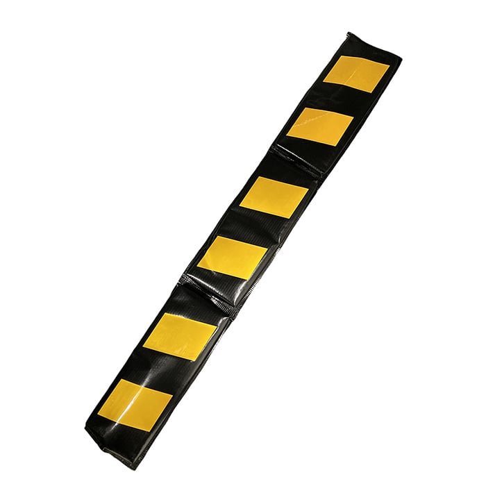 リフトガード スリム 1枚 AR-1390-3 650mm×90mm マグネット式 フォークリフト傷防止 リーチリフト カウンターリフト アラオ