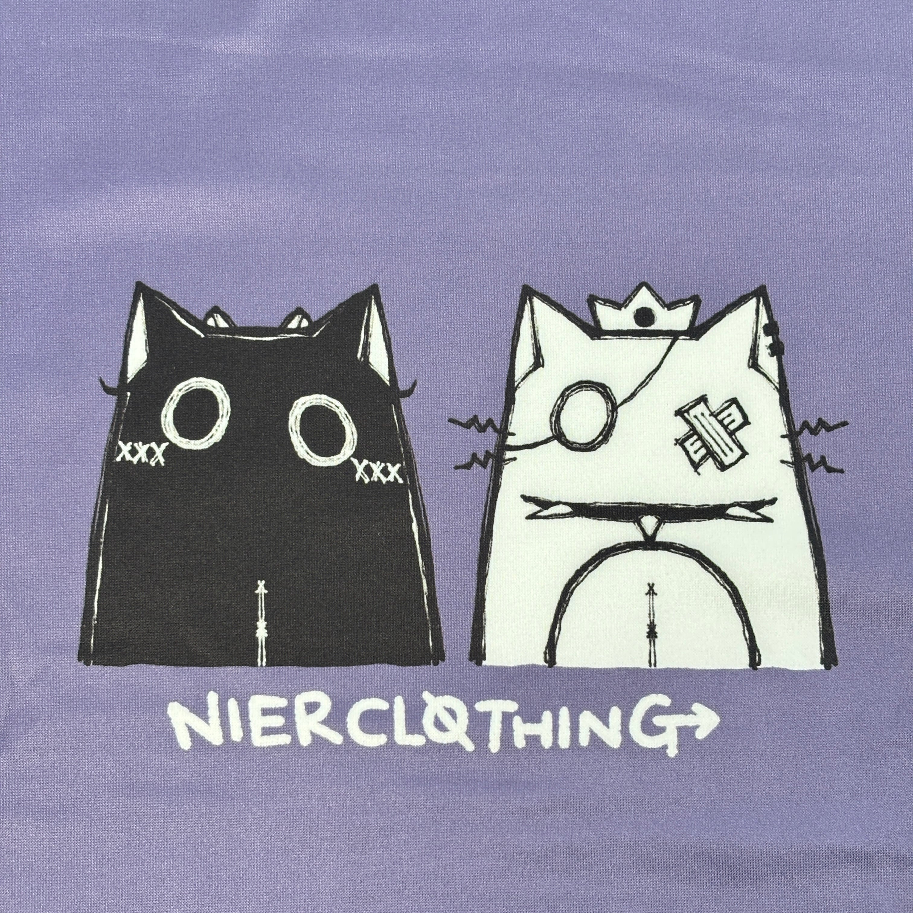 先着50点限定プレゼント》にゃんにゃんPURPLE BIG CUTSEW【CIEL＆MIKE