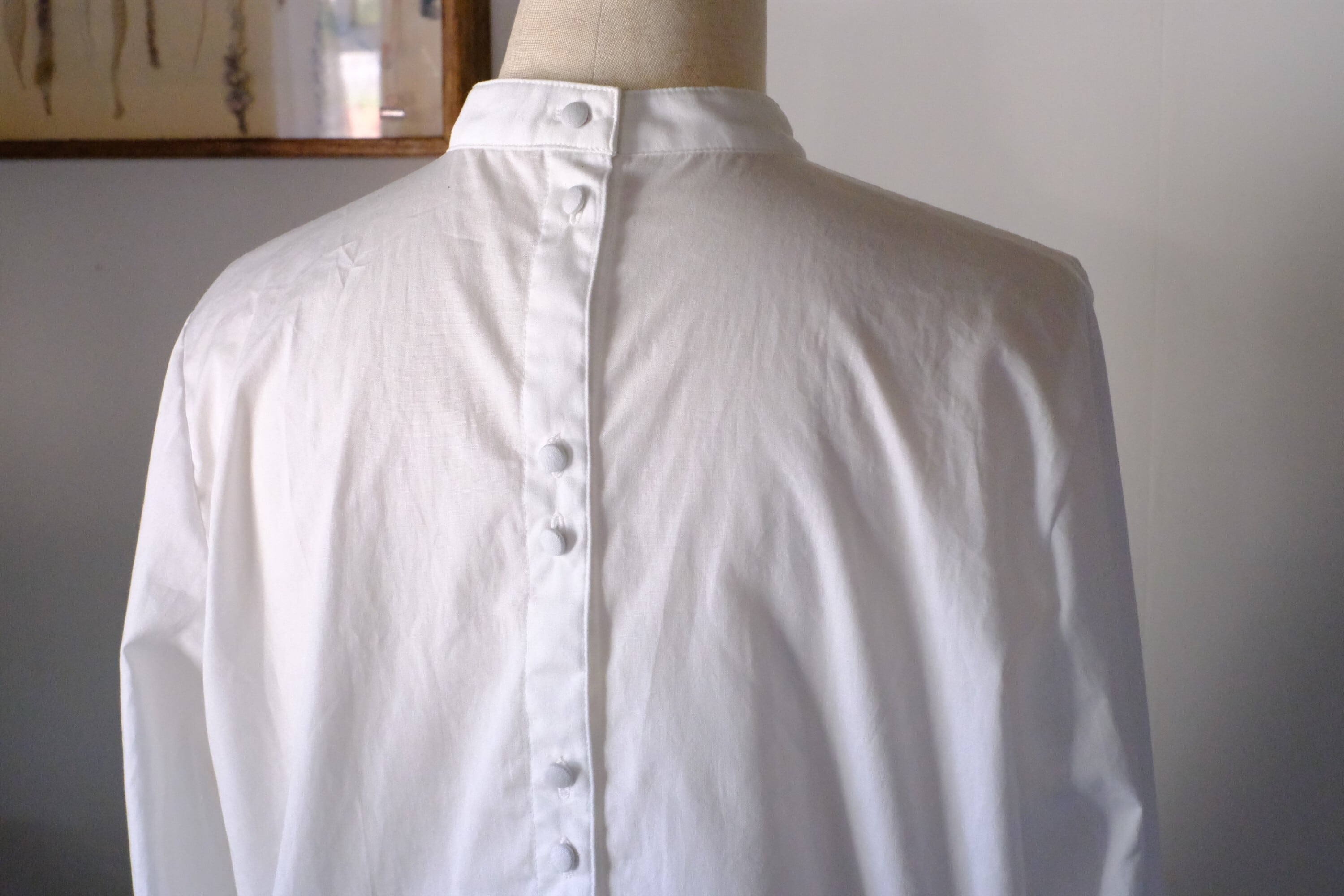 バックボタンブラウス CL-159