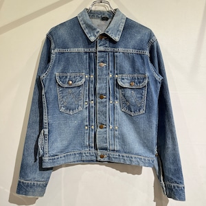 50s Wrangler 111MJ Denim Jacket 50年代 ラングラー 1st デニムジャケット インディゴ 2ポケ 38位